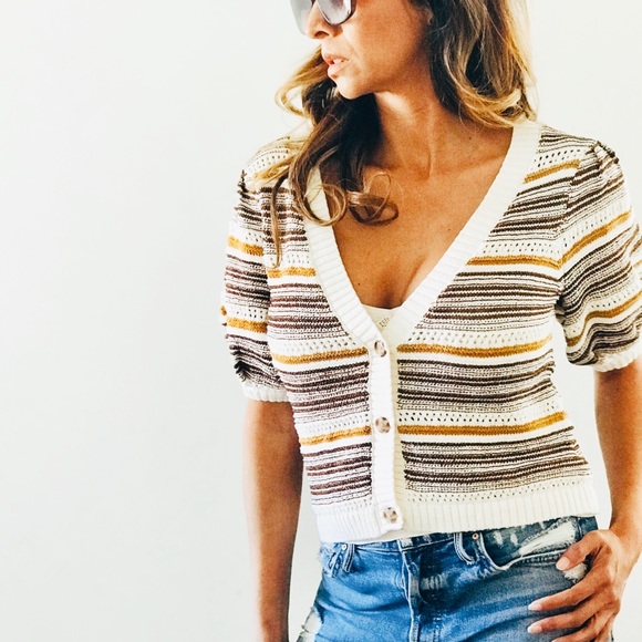 SOLD NWT House of Harlow cardigan size small - Picture 4 of 7